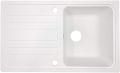AQUAMARIN Gránit konyhai mosogató 76 x 46 cm fehér