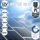 Yangtze Solar Napelem rendszer 110 x 67 x 3,5 cm 130 W