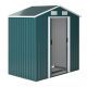 JAGO Kerti tároló ház 196 x 132 x 186 cm sötétzöld