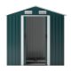 JAGO Kerti tároló ház 196 x 132 x 186 cm sötétzöld