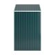 JAGO Kerti tároló ház 196 x 132 x 186 cm sötétzöld