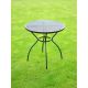ROJAPLAST Kerti asztal fémből ZWMT-06 72 cm fekete