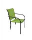 Kerti fém szék - zöld