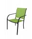Kerti fém szék - zöld