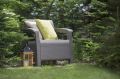 Allibert Kerti rattan fotel CORFU Grafit
