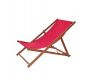 ROJAPLAST Kerti összecsukható nyugágy BAHAMA piros