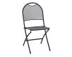 ROJAPLAST Kerti szék összecsukható fekete