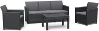 Allibert Kerti CLAIRE 5 SEATERS szett grafit