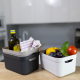 ROTHO Tárolódoboz JIVE DECO 5 L fehér